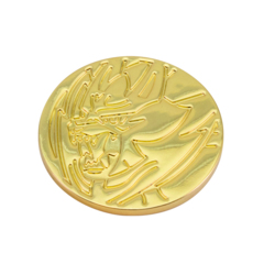 Pokemon Sword & Shield Ultra Premium Collection Metal Coin - Zamazenta